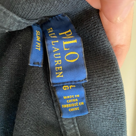 Lightly worn black/red Ralph Lauren polo - Picture 6 of 9